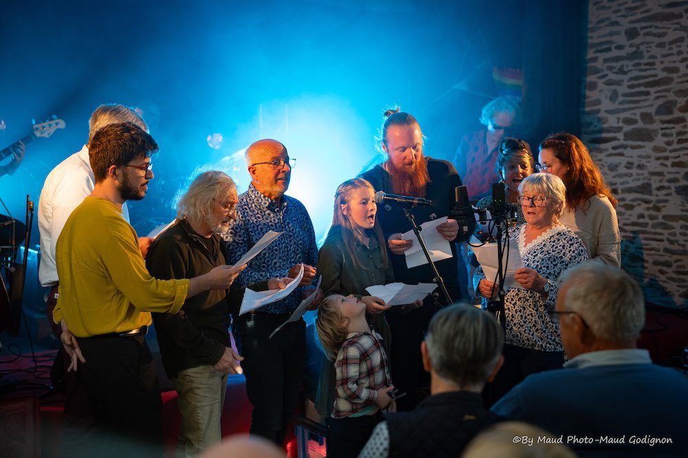 actions culturelles : chorale créative © Maud Godignon